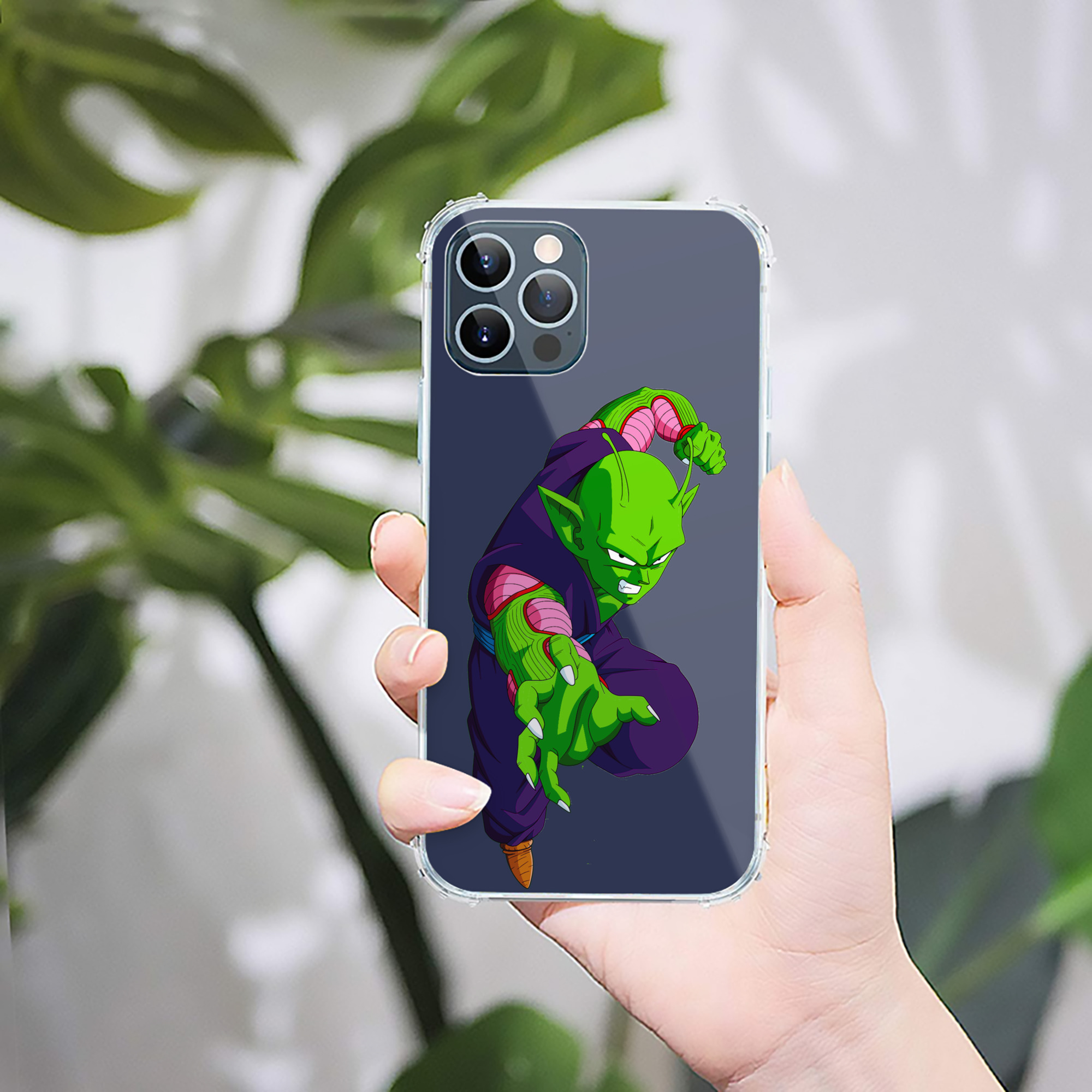 （画像用） ドラゴンボール ピッコロ DRAGON BALL Piccolo 【iPhone 12シリーズ対応】透明スマホケース（クリアソフトケース）